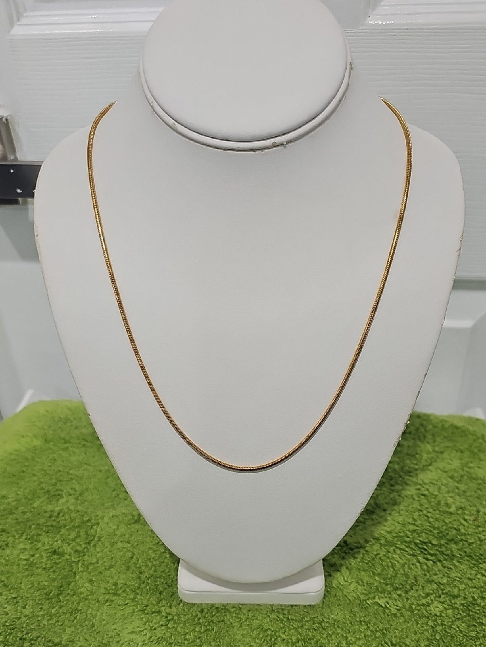 Gold Snake Chain Necklace